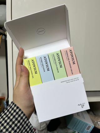 마이디플러스 아토비옴 4종 기프트 패키지 — 5점을 준 리뷰어가 2021년 11월 올린 사용 사진