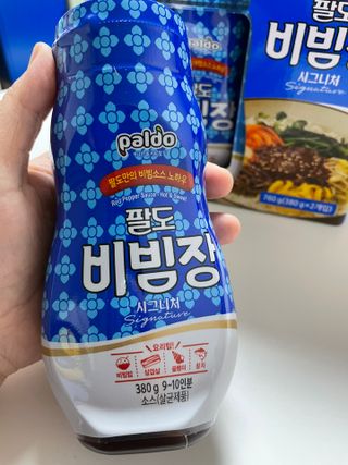 팔도비빔장 시그니처 380g 2개 — 5점을 준 리뷰어가 2022년 2월 올린 사용 사진