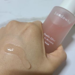 산다화 더블 이펙트 안티 링클 세럼 50ml — 5점을 준 리뷰어가 2023년 12월 올린 사용 사진