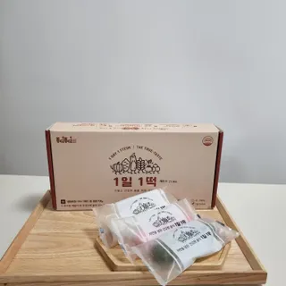 푸디푸디 1일1떡  가래떡 낱개포장 아침식사 식사대용 7종 세트 혼합 (14개입) — 5점을 준 리뷰어가 2022년 5월 올린 사용 사진