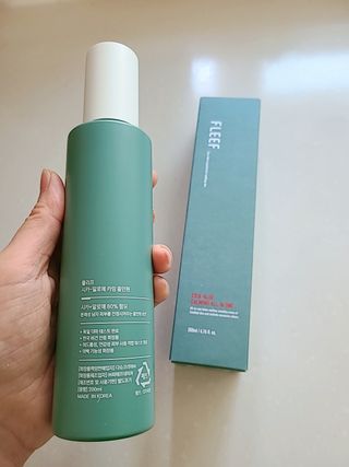 플리프 시카-알로에 카밍 올인원 200ml — 5점을 준 리뷰어가 2021년 2월 올린 사용 사진
