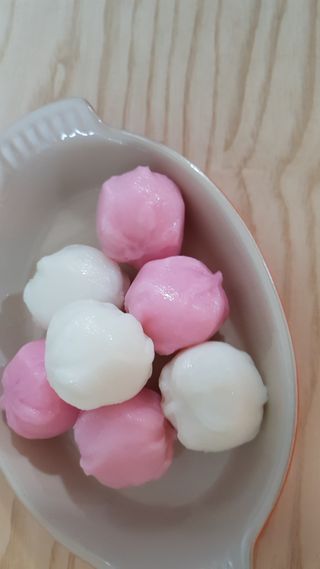 종로복떡방 레트로 3총사 꿀떡 세트 — 5점을 준 리뷰어가 2021년 4월 올린 사용 사진