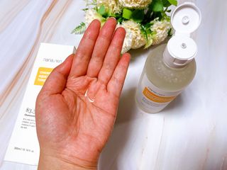 나나스킨 캐모마일아쿠아수딩토너 — 5점을 준 리뷰어가 2021년 5월 올린 사용 사진