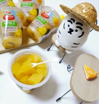 돌 MF[Dole] 파인애플컵/망고컵/복숭아컵 198g 6입X1박스 (맛 1가지 랜덤 발송) — 5점을 준 리뷰어가 2024년 5월 올린 사용 사진