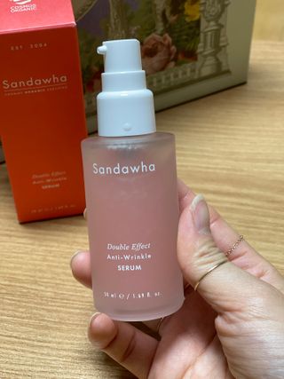 산다화 더블 이펙트 안티 링클 세럼 50ml — 5점을 준 리뷰어가 2023년 1월 올린 사용 사진