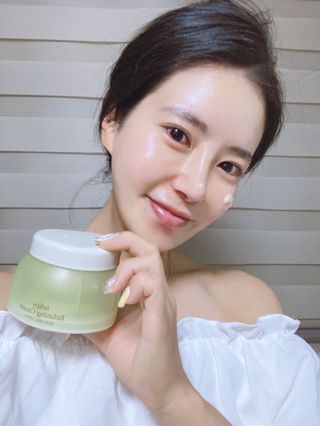 카오리온코스메틱스 사카로미세스와 시카의 만남        릴리피 릴렉싱 크림 진정한 탄력을 경험해보세요 — 5점을 준 리뷰어가 2021년 6월 올린 사용 사진