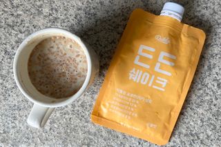 [덜다] 든든 식물성 단백질 쉐이크 40g X 7입 (곡물/딸기) — 5점을 준 리뷰어가 2023년 8월 올린 사용 사진