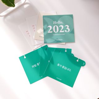 [메이크정글] 식물과 달력이 하나로, 2023년 식물캘린더 No.1 — 5점을 준 리뷰어가 2022년 10월 올린 사용 사진