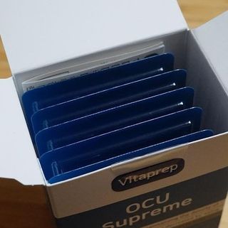 뉴트리션팩토리 비타프렙 오큐슈프림 루테인 오메가3 1050mg — 5점을 준 리뷰어가 2021년 9월 올린 사용 사진
