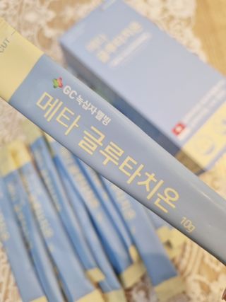 메타웰빙 GC녹십자웰빙 메타 글루타치온 — 5점을 준 리뷰어가 2022년 10월 올린 사용 사진