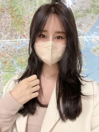 애니가드 셋업메베마스크 (대형 4컬러 + 중형 4컬러) — 4.5점을 준 리뷰어가 2022년 4월 올린 사용 사진