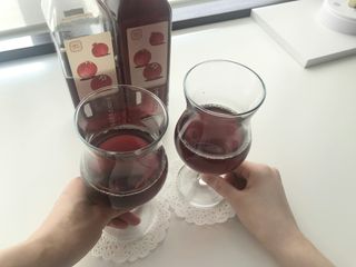 [바이윙클] 페르시아 유기농 석류 착즙주스 750ml 2병 + 선물박스 세트 — 5점을 준 리뷰어가 2022년 2월 올린 사용 사진