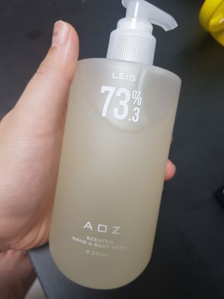 에일리언오더즈 센티드 핸드 앤 바디 워시 290ml (3종 택1) — 5점을 준 리뷰어가 2023년 8월 올린 사용 사진