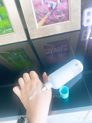 리더스코스메틱 리더스 카밍 바이오틱스 에센스 워터 — 4점을 준 리뷰어가 2021년 3월 올린 사용 사진