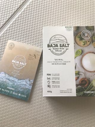 바하소금 바하 퍼시픽 천일염 — 5점을 준 리뷰어가 2022년 4월 올린 사용 사진