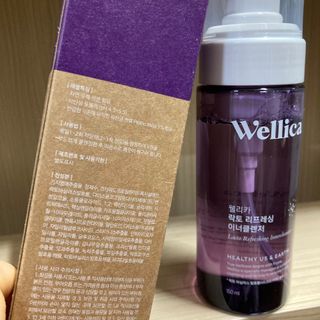 웰리카_V CARE 웰리카 락토 리프레싱 이너클렌저 — 5점을 준 리뷰어가 2021년 1월 올린 사용 사진