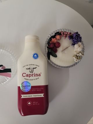 카프리나 프레쉬 산양밀크 어메이징 바디워시 500ml(오리지널향) — 5점을 준 리뷰어가 2023년 4월 올린 사용 사진