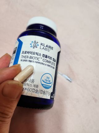 닥터피엔티 [Dr.PNT] 프로바이오틱스 컴플리트 캡슐 / 2개월분 — 4점을 준 리뷰어가 2023년 1월 올린 사용 사진