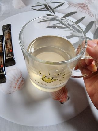 프리마인 자체 기업부설 연구소에서 찾아낸 건강한 수면의 비밀.  슬립토 플러스 30포 — 5점을 준 리뷰어가 2022년 2월 올린 사용 사진