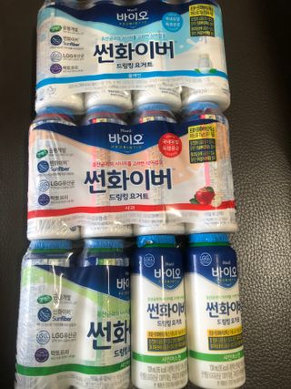LIVE 매일바이오 썬화이버 드링킹 요거트 — 5점을 준 리뷰어가 2022년 8월 올린 사용 사진