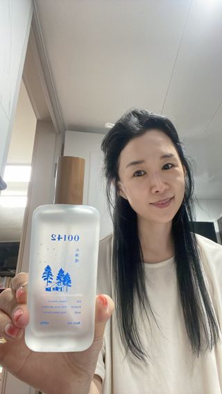 라쿰 북해도 헤어퍼퓸 (헤어에센스/오일) 100ml — 4.5점을 준 리뷰어가 2023년 4월 올린 사용 사진