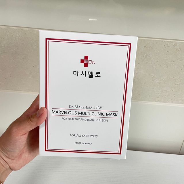 닥터마시멜로 마블러스 멀티 클리닉 마스크 리뷰 사진