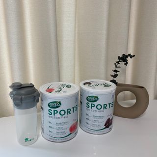 셀렉스스포츠 셀렉스 스포츠 웨이 프로틴 파우더 2종 + 텀블러 세트 — 4.5점을 준 리뷰어가 2021년 6월 올린 사용 사진
