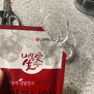서울약사신협_내몸애생발란스아로니아_70ml x 30포 — 5점을 준 리뷰어가 2021년 6월 올린 사용 사진