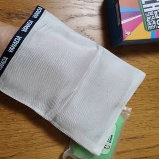 바나다바디케어 때잡이 알프레도 때비누 100g 기획세트 — 4.5점을 준 리뷰어가 2021년 9월 올린 사용 사진