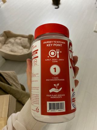 소담스퀘어 상암 져니투키친 올인원 식기세척기 세제 1kg — 5점을 준 리뷰어가 2022년 11월 올린 사용 사진