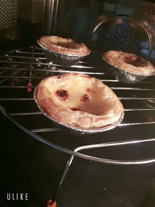 디앙뜨 포르투갈 에그타르트 오리지널 맛+패션후르츠 맛 중 택1 — 3점을 준 리뷰어가 2021년 8월 올린 사용 사진