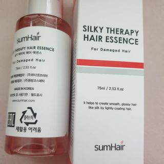 썸헤어 / SUMHAIR 썸헤어 실키 테라피 헤어 에센스 — 5점을 준 리뷰어가 2021년 4월 올린 사용 사진