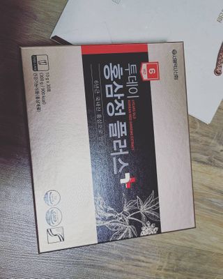 서울약사신협_투데이홍삼정플러스스틱_10g x 30포 — 5점을 준 리뷰어가 2021년 2월 올린 사용 사진