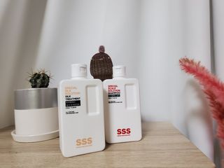트리플에스 탈모 샴푸 275ml + 실크 트리트먼트 275ml — 4점을 준 리뷰어가 2021년 4월 올린 사용 사진