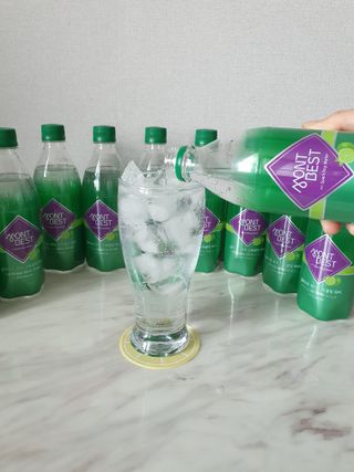 몽베스트 Montbest with Sparkling water Lime20병 — 5점을 준 리뷰어가 2021년 10월 올린 사용 사진