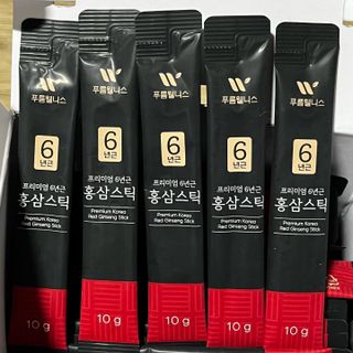 [푸름웰니스] 프리미엄 6년근 홍삼스틱 3mg x 100포 — 4점을 준 리뷰어가 2022년 3월 올린 사용 사진