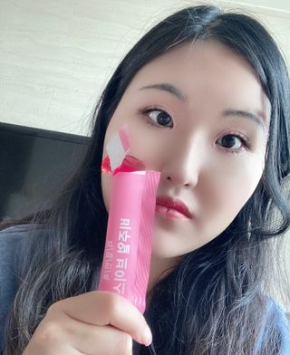 필리브 비주얼 브이스틱 — 5점을 준 리뷰어가 2021년 6월 올린 사용 사진