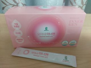 [모마네] 이너뷰티 히알루론산 비오틴 코큐텐 저분자피쉬콜라겐 - 3 g 30포 ★석류맛 — 4점을 준 리뷰어가 2021년 12월 올린 사용 사진
