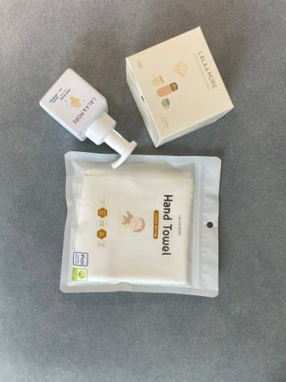 라라앤모어 핸드워시+헨드타올+키친버블클리너 — 5점을 준 리뷰어가 2022년 3월 올린 사용 사진