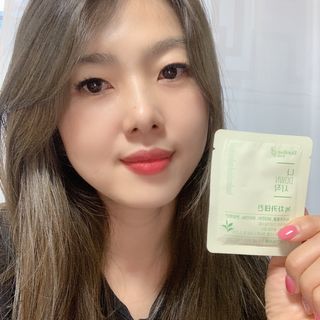 12월 15일 출시, 건강기능식품 브랜드 본리브 나 다운 시작 제품 3종 — 5점을 준 리뷰어가 2021년 2월 올린 사용 사진