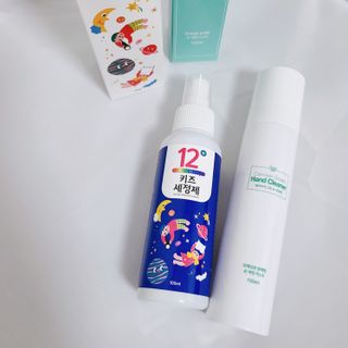 셀바이져 항균 스프레이 핸드워시 + 키즈세정제 SET — 5점을 준 리뷰어가 2021년 3월 올린 사용 사진