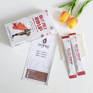 자연에온 고함량 아르기닌 포텐 UP 5555mg 20g x 15포 — 5점을 준 리뷰어가 2021년 9월 올린 사용 사진