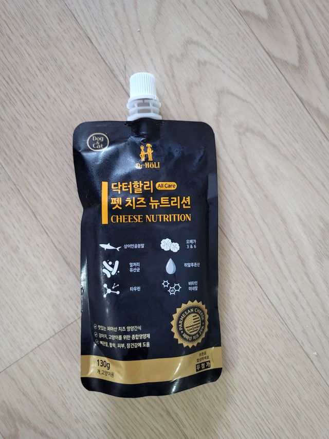 닥터할리 펫 치즈 뉴트리션 리뷰 사진