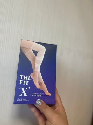 땡스마이레그 더핏X 압박밴드 허벅지확장형 — 4.5점을 준 리뷰어가 2022년 8월 올린 사용 사진