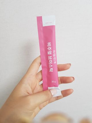 필리브 비주얼 브이스틱 — 3.5점을 준 리뷰어가 2021년 6월 올린 사용 사진