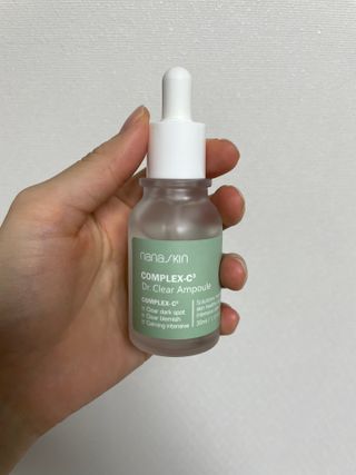 나나스킨 콤플렉스씨쓰리닥터클리어앰플 — 5점을 준 리뷰어가 2021년 10월 올린 사용 사진