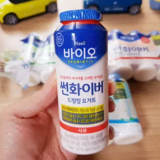 LIVE 매일바이오 썬화이버 드링킹 요거트 — 5점을 준 리뷰어가 2022년 8월 올린 사용 사진