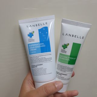 랑벨 수퍼내츄럴 아쿠아 수딩 크림 100ml — 5점을 준 리뷰어가 2022년 6월 올린 사용 사진