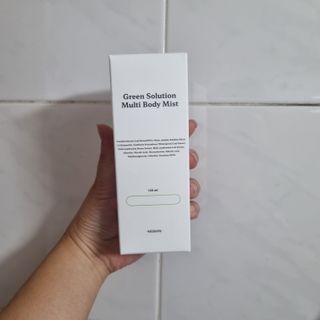 [녹산] 그린 솔루션 멀티 클렌징 오일 + 그린 솔루션 멀티 바디 미스트 — 5점을 준 리뷰어가 2022년 11월 올린 사용 사진