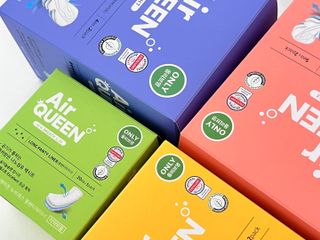 에어퀸 뉴브레스 유기농 생리대 4종 (팬티라이너 20P + 중형 10P + 대형 10P + 오버나이트 8P)_체험단 2차 — 5점을 준 리뷰어가 2024년 11월 올린 사용 사진